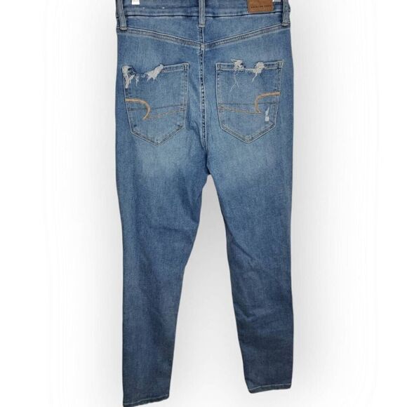 American Eagle Women's Next Level Stretch Curvy Highest Rise Jegging size 8 Shor - Picture 4 of 7